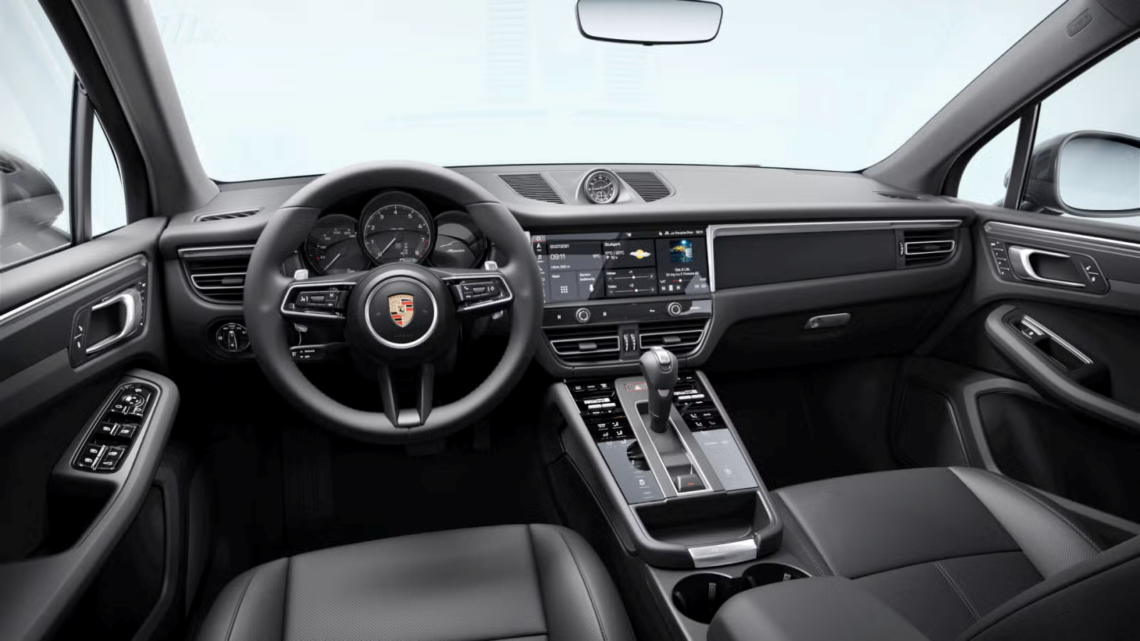 2026 Porsche Macan interior cockpit view